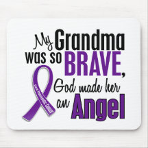 My Grandma Is An Angel Pancreatic Cancer Mouse Pad