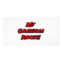 My Grandma Rocks Photo Greeting Card