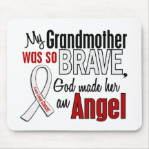 My Grandmother Is An Angel Lung Cancer Mouse Pad
