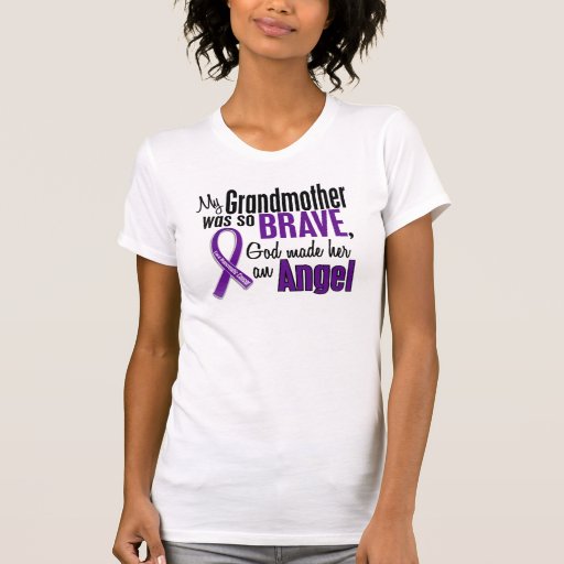 My Grandmother Is An Angel Pancreatic Cancer T Shirts