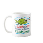 My Grandpa Takes Me Fishing Mug