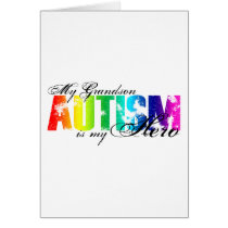 My Grandson My Hero - Autism Card