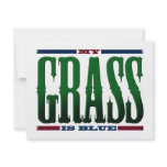 "My Grass Is Blue" Announcements