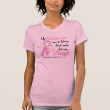 My Great Grandma Is An Angel 2 Breast Cancer Tee Shirt