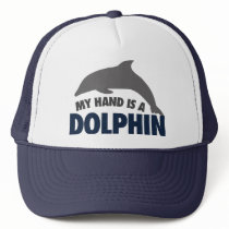 My hand is a dolphin