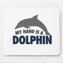 My hand is a dolphin