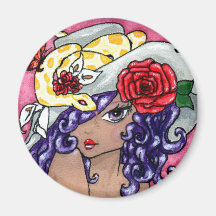 "My Hat Is Fabulous!" Magnet