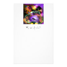 My Hat Of Colours Stationery