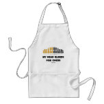 My Head Bleeds For Chess (Chess Humour) Aprons