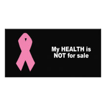 My health is not for sale photo cards