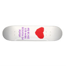 MY HEART AND SOUL BELONG TO JESUS! SKATEBOARD DECKS