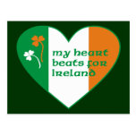 My heart beats for Ireland Postcards