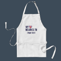 My Heart Belongs aprons