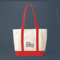 My Heart belongs bags