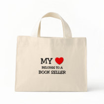 My Heart Belongs To A BOOK SELLER Canvas Bag