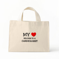 My Heart Belongs To A CARDIOLOGIST Tote Bag