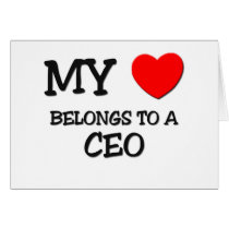 My Heart Belongs To A CEO Card