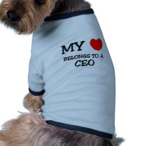 My Heart Belongs To A CEO Doggie Tee