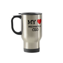 My Heart Belongs To A CEO Mugs