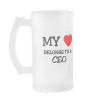 My Heart Belongs To A CEO Mugs