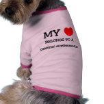 My Heart Belongs To A CHARITIES ADMINISTRATOR pet clothing