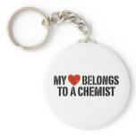 My Heart Belongs To A Chemist Key Chains