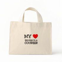 My Heart Belongs To A COURIER Bag
