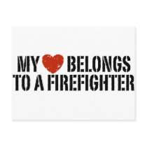 My Heart Belongs To A Firefighter