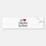 My Heart Belongs To A Gym Teacher Bumper Sticker