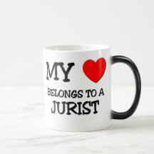 My Heart Belongs To A JURIST Mugs