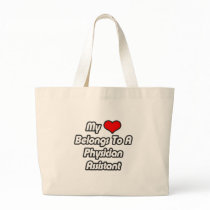 My Heart Belongs To A Physician Assistant Tote Bag