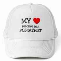 My Heart Belongs To A PODIATRIST Mesh Hats