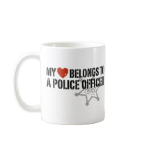 My Heart Belongs to a Policeman Mug
