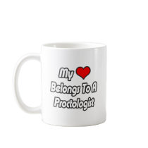 My Heart Belongs To A Proctologist Coffee Mug