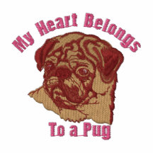 My Heart Belongs To A Pug 2 Pink