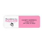 My heart belongs to a Sailor Return Address Labels