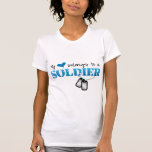 My heart belongs to a Soldier Tee Shirt