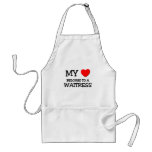 My Heart Belongs To A WAITRESS Aprons