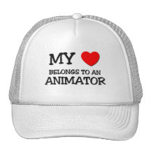 My Heart Belongs To An ANIMATOR Trucker Hat