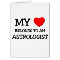 My Heart Belongs To An ASTROLOGIST Cards