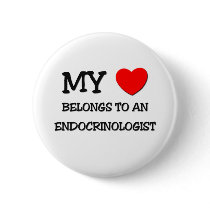 My Heart Belongs To An ENDOCRINOLOGIST Buttons