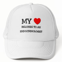 My Heart Belongs To An ENDOCRINOLOGIST Hats