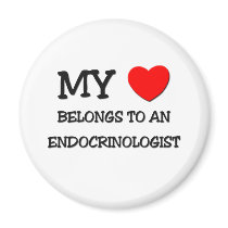My Heart Belongs To An ENDOCRINOLOGIST Magnet