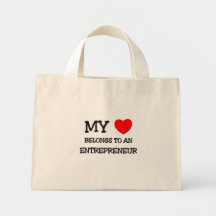 My Heart Belongs To An ENTREPRENEUR Bag