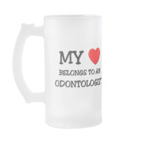 My Heart Belongs To An ODONTOLOGIST Coffee Mugs