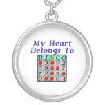 My Heart Belongs To Bingo Personalized Necklace