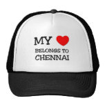 My heart belongs to CHENNAI Mesh Hats