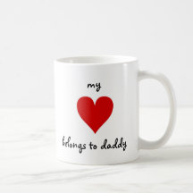 my heart belongs to daddy mug