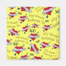 My Heart Belongs to Daddy Tat Magnets