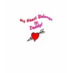 My Heart Belongs to Daddy t-shirts
